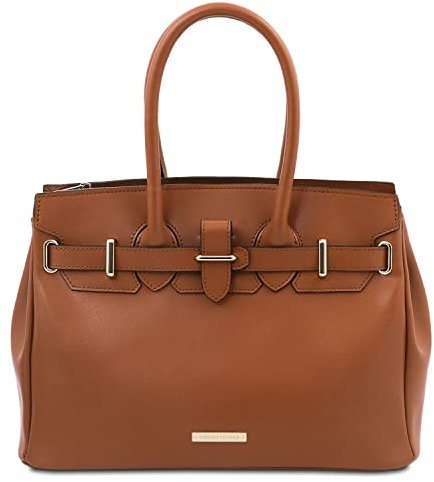 Tuscany Leather TL Bag Handtasche aus Leder (Cognac)