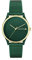 Lacoste Analog Quarzuhr für Damen Kollektion CROCODELLE mit Grünes Silikonarmband - 2001247