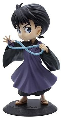BANPRESTO Q Posket Figur Miroku Inuyasha, 14 cm, Mehrfarbig BP88123