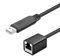 Elecbee Ftdi Ft232 USB to RS232 Console Cable, RJ45 Cat5 Female to USB Serial Adapter Cable 1M, Usb C to Ethernet Adapter for Cisco Juniper Ap、Mouse、Keyboard、Printer、Scanner etc