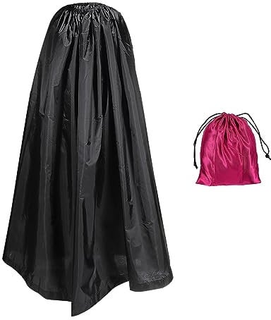 PATIKIL Portable Dressing Room, 1.4M Length Instant Dressing Cover Up Changing Tent Privacy Shelter for Beach Boating Camping Competition, Black