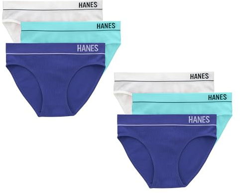 Hanes Women's Bikini Style Underwear (Pack of 6)