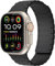 Original Magnetische iWatch Armband kompatibel mit Apple Watch Armband 49mm 46mm 45mm 44mm 42mm 41mm 40mm 38mm, Silikon Sport Schleifen Armband für iWatch Ultra/Ultra 2, Serie SE 10 9 8 7 5 4 3 2 1