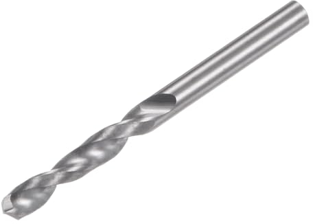 QUARKZMAN Massiver Hartmetall-Bohrer, 3,1 mm (0,122) Ultraharter und Verschleißfester Spiralbohrer mit geradem Schaft zum Bohren von Edelstahl, Aluminium, Metall, Kunststoff und Holz
