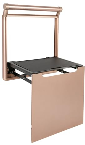 Duschklappsitz Wandmontage Klappsitz Dusche bis 150kg Duschsitz Klappbar mit Griff Badhocker Hocker Duschstuhl für Senioren Kinder, Einfache Installation(Weiß)