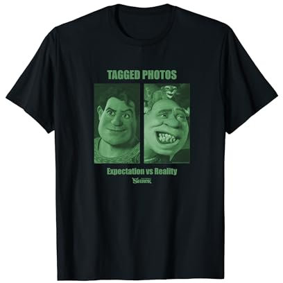 Shrek Tagged Foto Meme T-Shirt
