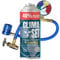 ClimaSet Replacement of R134a refrigerant gas 1x235 g for Air conditioning air conditioning pressure gauge, Air conditioner - Car air conditioning refill - R134a gas - gas cartridge - ECO