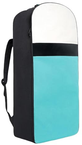 Mimoqk - Mochila para tabla de pádel, almacenamiento de surf de pie, bolsa de protección y mochila de viaje inflable, bolsa de transporte ajustable de gran capacidad