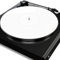 Acrylic Turntable Mat, Record Platter Slipmat for 12 Viny l Vintage Record Player, 3mm Acrylic Slip Mat Viny l, Anti Static Record Player Mat, Reduces Noise & Sounds (White)
