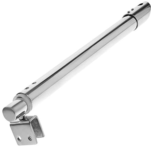 Angoily Halterung für Duschglaswand aus 304 Edelstahl für 8-12mm Glas mit Starker Tragfähigkeit und Modernem Design Stabile Duschstange für Rahmenlose Duschtüren