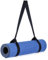 Lnngub Tragegurt Yogamatte, Schwarzer Yogamattenriemen aus Polyester 38mm x 1,5m Verstellbare Yoga Matte Gurt Mehrzweck Befestigungsgurt für Yogamatten, Gymnastikmatten, Trainingsmatten, Fitnessmatten