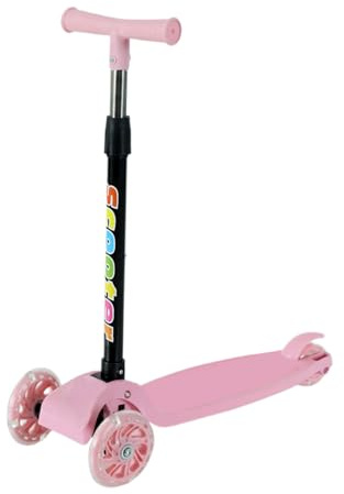 Folding Scooter, Foldable 3-Wheel Scooter, Bike, Safe Balance Ride, Lightweight Scooters for Commuting, Travel, Camping, Ages 2–8 Boys, Girls, Outdoor and Beginners