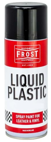 FROST Liquid Plastic Spray Paint for Leather & Vinyl Navy Blue RAL 5011 – 400ml Aerosol Coating | Flexible, Durable Finish for Car Interiors, Seats, Trim & Dashboards