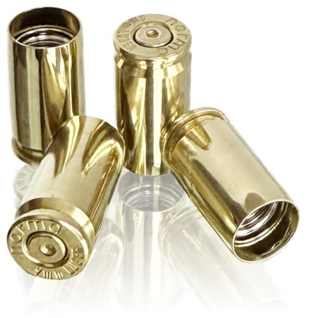 9mm Luger Patronen Ventilkappen für Auto, Motorrad/Moped, LKW oder Fahrrad - 2er Set