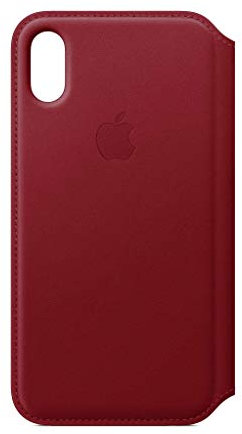 Apple MRQD2ZM/A Leather Case for iPhone X - Red