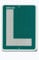 Placa L V13 Homologada Conductor Novel Moto y Ciclomotor