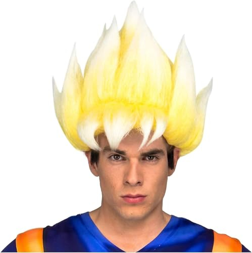 My Other Me Me- Saiyan Goku Dragon Ball Perücke, mehrfarbig (230124)