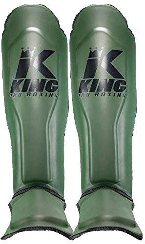 King Pro Boxing Schienbeinschoner SG4, Gruen Größe M