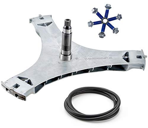 Funmit DC97-16509B Rondelle Bride Assy & DC60-40137A Spider Hex Bolt & DC69-00804A Joint de rechange pour machine à laver Samsung