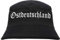 sostex Ostdeutschland Anglerhut - Altdeutsche Schrift - Fischerhut Sonnenhut Bucket Hat L/XL Schwarz