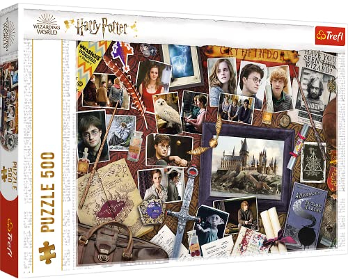 Trefl 916 37400 EA 500pcs Harry Potter, red