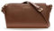 Lazarotti Bologna Leder Umhängetasche Damen | verstellbarer Schultergurt | mittelgroße Crossbody Bag | Schultertasche 20 cm