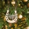 Benutzerdefinierte Hufabdrücke Weihnachtsschmuck Personalisiert den Namen Ihres Pferdes Weihnachtsschmuck für einen Pferdeliebhaber Weihnachtsbaumschmuck