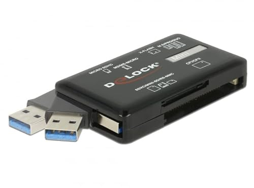 DELOCK ARJETAS SUPERSPEED USB para TARJETAS DE Speed Speed CARJETAS DE Speed CF/SD/Micro SD/MS / M2 / XD