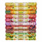 Pack 12 Schachteln mit natürlichen süßer und fruchtiger Räucherstäbchen – 6 verschiedene Düfte - Zimt, Vanille, Kokosnuss, Apfel und mehr – Zuhause, Meditation, Yoga, spirituell – 240 Stäbchen