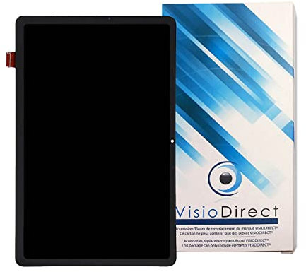 Visiodirect Ecran Complet Compatible avec Samsung Galaxy Tab S7 SM-T870 SM-T875 SM-T876B (5G) vitre Tactile + écran LCD