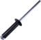 AERZETIX - C57156 - Set di 50 rivetti ciechi Ø4x16mm colore nero RAL 9005 - in acciaio/alluminio - rivetto pop a rottura stelo