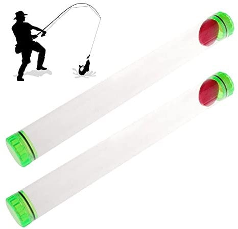 Baokuan Plastic Fishing Float Tube 40cm Length Thick Protective Storage End Caps