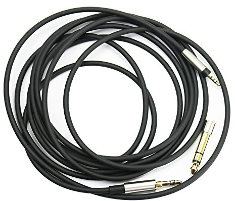Cavo audio di ricambio con adattatore da 6,35 mm, compatibile con cuffie Bose 700, QuietComfort 25, QuietComfort 35, QC25, QC35 II, QC35, QC45, 3 m