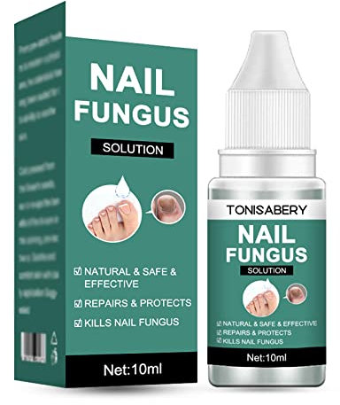 Fungal Nail Solution for Toenails - Fixes Discolored Nails, Safe & Effective - Anti Fungus Oil for Ingrown Toenails (1Pcs)