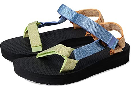 Teva Women's Midform Universal Sandal, Metallic Lilac Multi, 5 UK