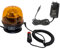 Ama Imel Lampeggiante trattore 12-24V: Lampeggiante a LED con fissaggio magnetico, Autonomia batteria 6 ore, 3 modalità di flash, IP67
