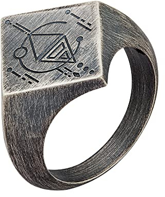 cai Herren Ring 925/- Sterling Silber Mattiert ohne Silbergrau 274270296