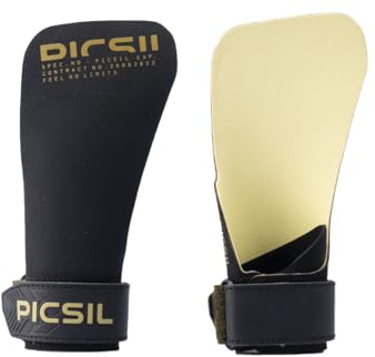 PICSIL Phoenix Calleras Sin Magnesio para Cross Training, Gimnasio, Box, WODs, Halterofilia, Protección Integral de la Mano, Agarres sin Agujeros, Previenen Ampollas y Desgarros, Unisex (G)