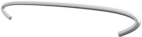 BULANED Gabionen-Distanzhalter 50 STK Distanzhalter Gabionen, Tür Hackenhalter, Gabionen Zaun, Spannhaken, Drahtklammern, Tischplatte Distanzhalter, Verzinkter Stahl 40 cm