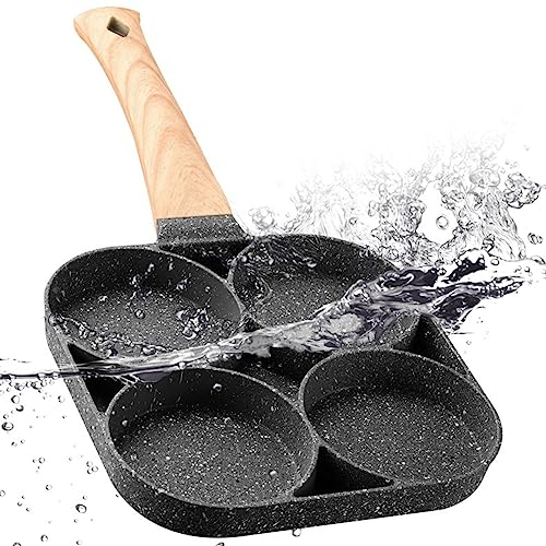 EKKJNQ Omelettpfanne, Outdoor Camping Küchenpfanne, Induktionsbratpfanne/Antihaft Bratpfanne