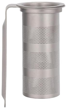 Gralara Titanium Tea Strainer Extra Fine Mesh Tea Infuser for Loose Leaf Family Home