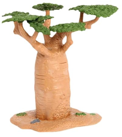 Luwecf Eisenbahnlandschaft Bäume Modell Modell Bäume Figur, Miniatur Feengarten Baum Diorama Baum für Requisiten, Brotbaum