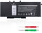 KXRSII 68Wh GJKNX Batterie pour Dell Latitude 5580 5480 5280 5288 5290 5488 5590 5591 5490 5491 5495 E5480 E5580 E5490 E5590 Precision 15 3520 3530 GD1JP DY9NT 5YHR4 FPT1C KCM82 MT31P 451-BBZG