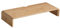 Simcat Supporto per monitor in legno, piano singolo, naturale, H8xL50xP20 cm