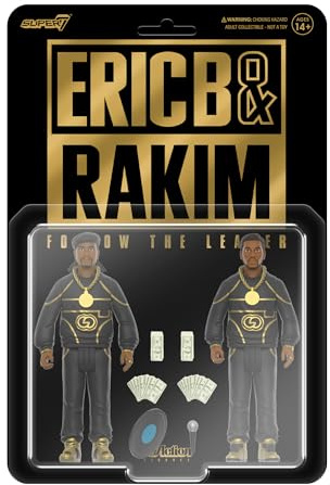 Super7 Eric B & Rakim Reaction Figure Wave 02 - Eric B&Rakim (Follow the Reader) Action Figure