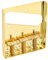 Bridge de Guitare électrique Vintage Style 3 Saddle en Acier Passant par Telecaster 54 Mm Gold