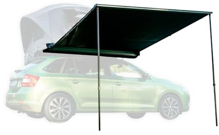 CAMPWERK Auto-Markise Shadow – Wasserdicht, 3 Größen, einfacher Aufbau – Ideal für Camping & Outdoor