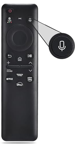 Telecomando per Smart TV Samsung, controllo vocale di ricambio compatibile con BN59-01432A, per la maggior parte delle Smart TV Samsung Crystal/UHD/QLED/The Frame/QLED/4K 8K dal 2018 al 2024