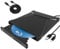 USB 3.0 Type-C Lecteur Blu-Ray Externe, Graveur/Lecteur DVD Blu-Ray Externe Portable Mince, pour Ordinateur Portable, Bureau, Windows 11/10/8