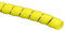 Spiral Protector Cable Tidy Sleeve , 2 Meter Cable Wrapping Bands 8mm 10mm 14mm 16mm Flame Retardant Sleeving Tube Spiral Protective Winding Pipe Wire wraps cable(Yellow Color,14mm inside diameter)